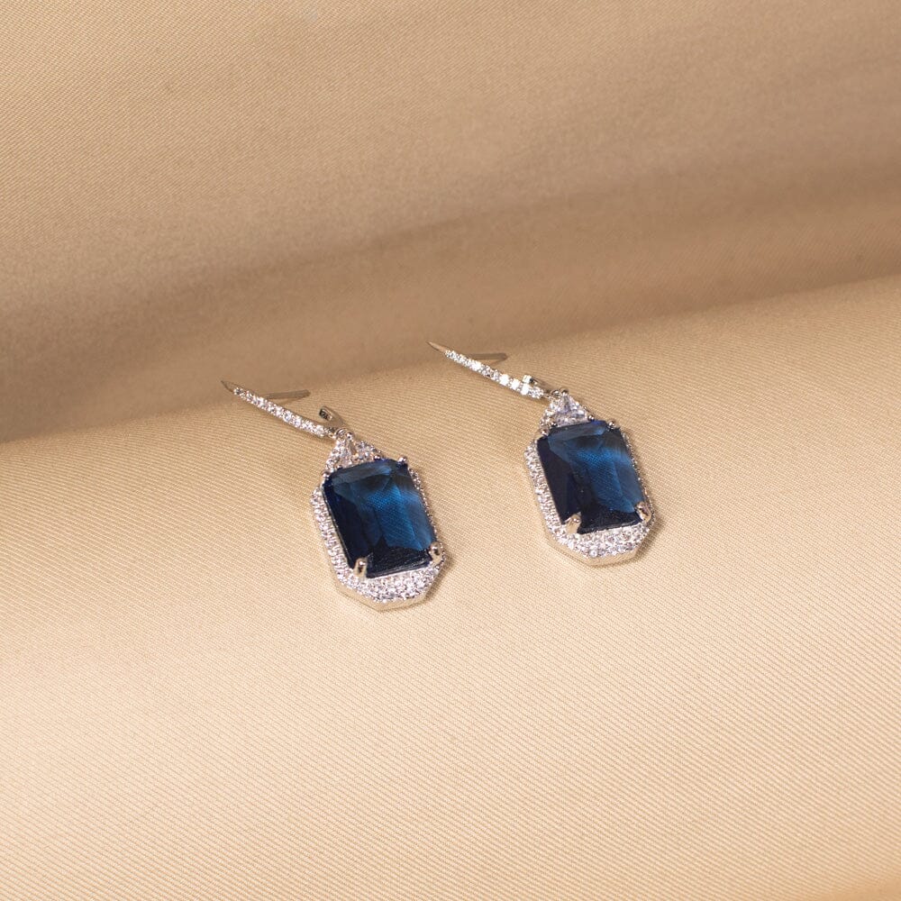 Sapphire Blue Earrings
