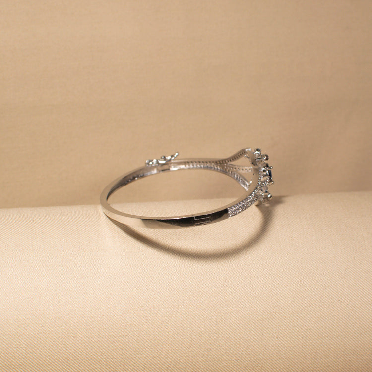 Sapphire Sunburst Bangle