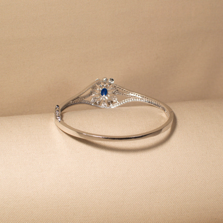Sapphire Sunburst Bangle