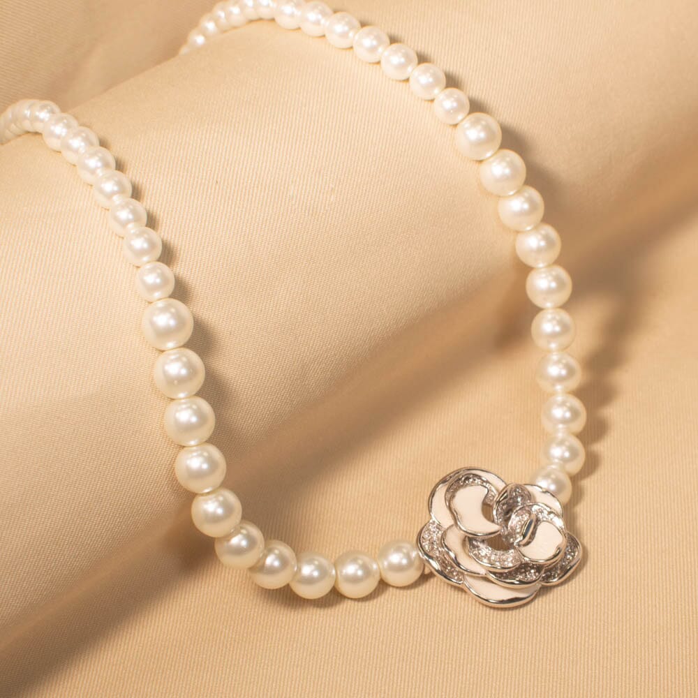 Saraah Pearl Necklace Set