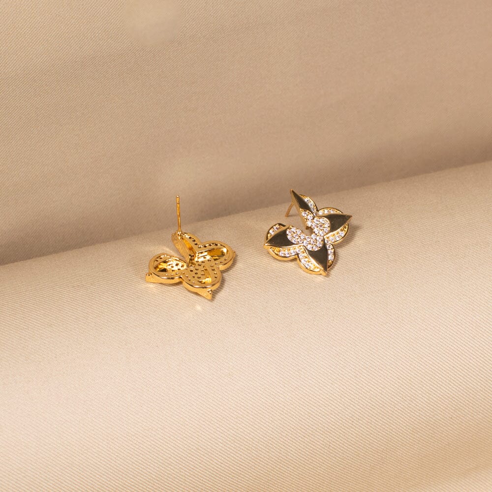 Sculpted Starbursts Studs