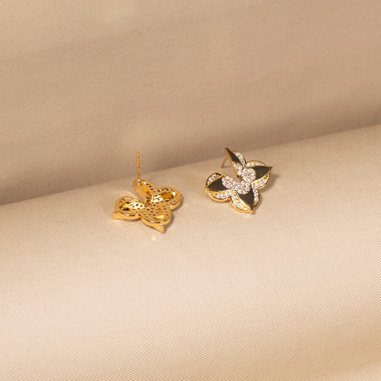 Sculpted Starbursts Studs