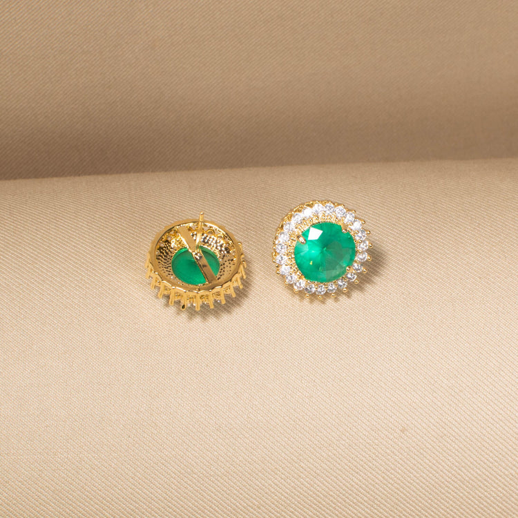 Seafoam Glow Studs