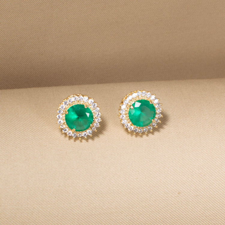 Seafoam Glow Studs
