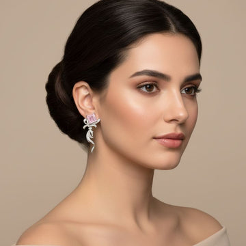 Selah Earrings - Pink