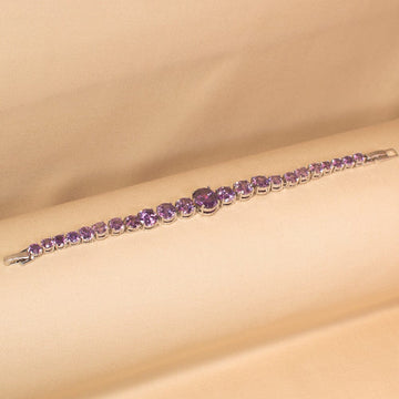 Serena Luxury Bracelet - Purple - Glitterati Collection