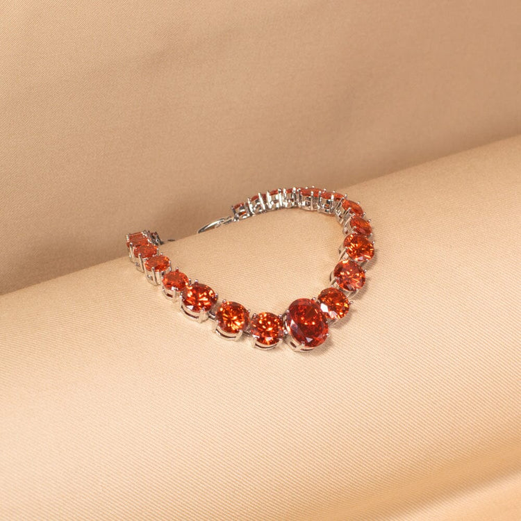 Serena Luxury Bracelet - Red - Glitterati Collection