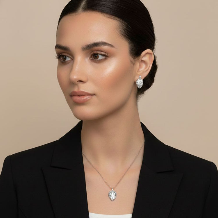 Serpentine Glow Pendant Set