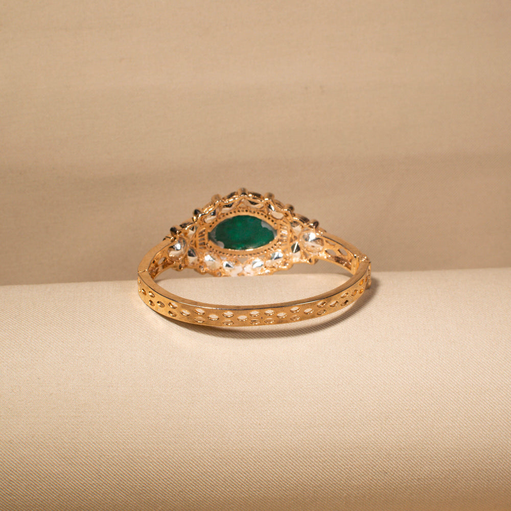 Shahi Meena Bangle - Green
