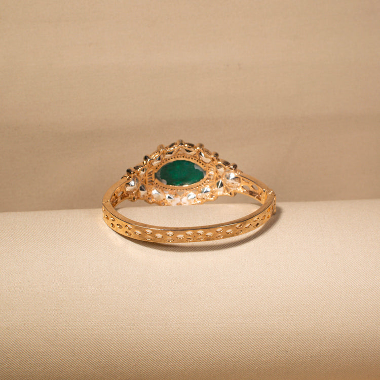 Shahi Meena Bangle - Green
