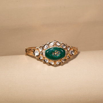Shahi Meena Bangle - Green