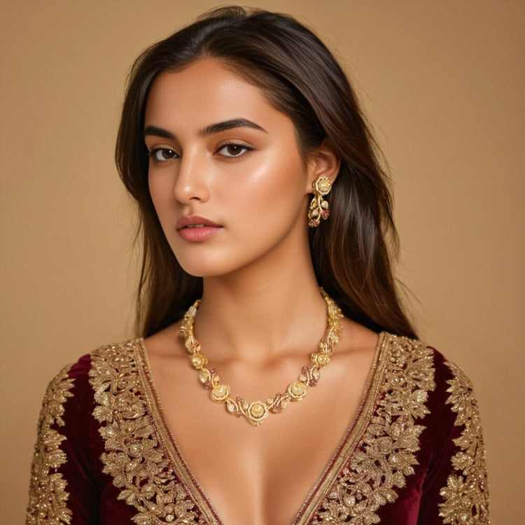Shaurya Necklace Set - Pratha Collection