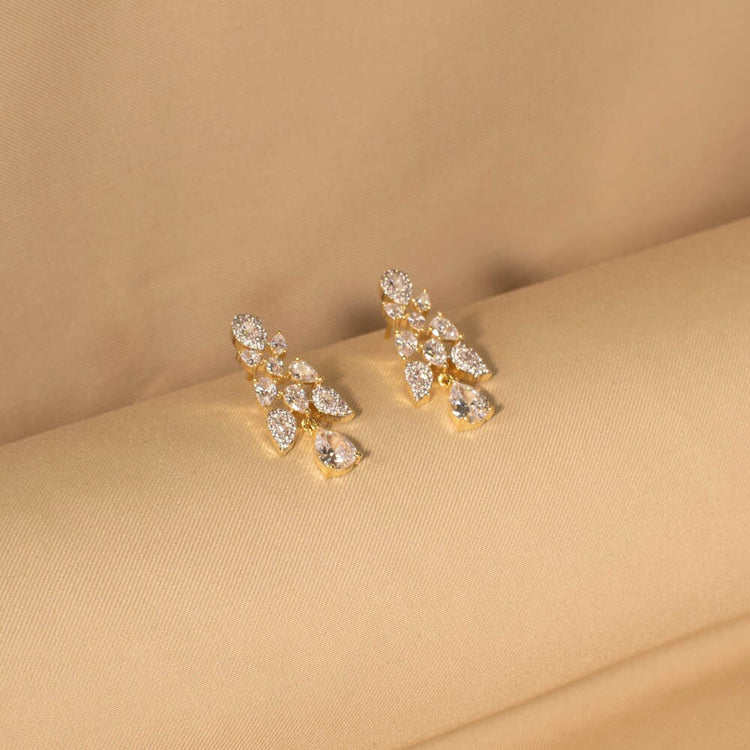 Sheen Necklace Set - Clear - Glitterati Collection