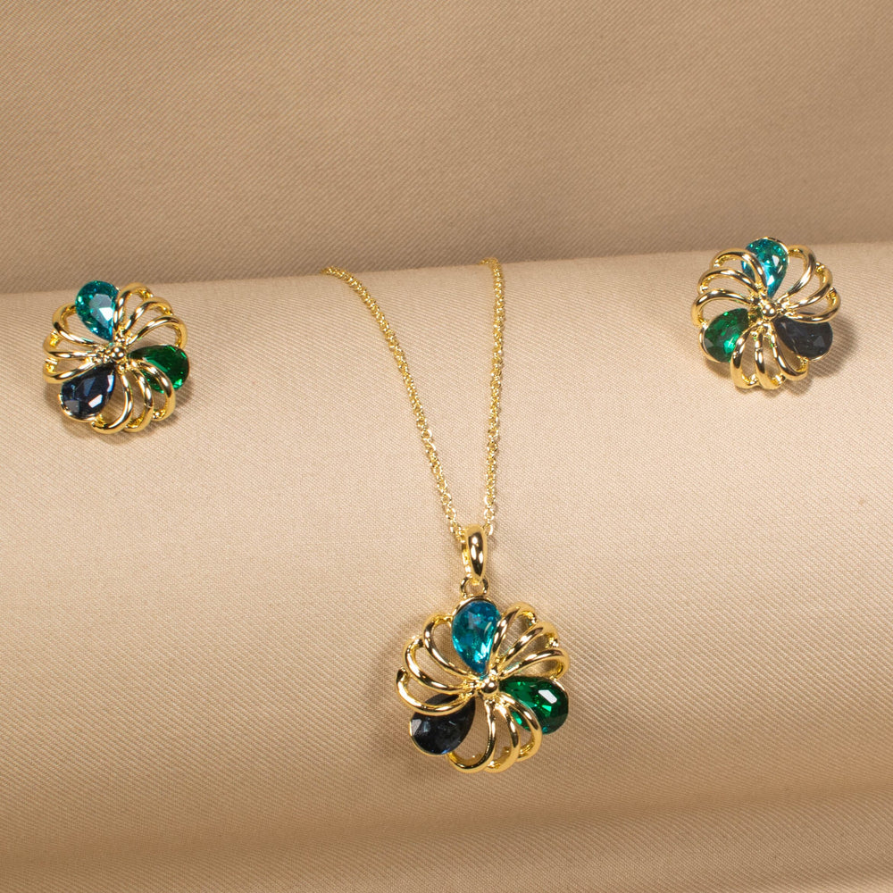 Sherry Pendant Set - Blue - Minima Collection