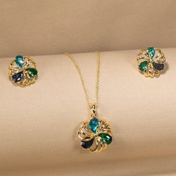 Sherry Pendant Set - Blue - Minima Collection