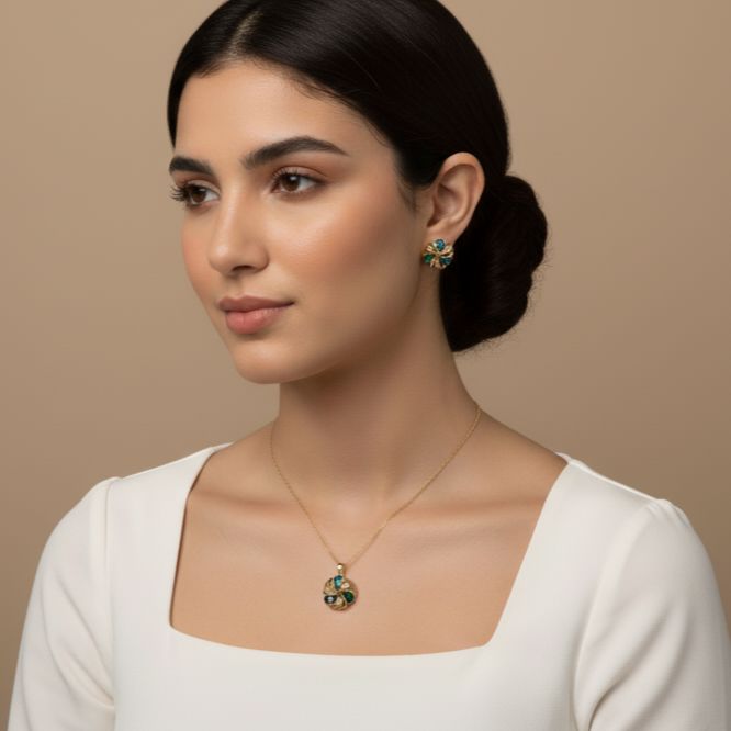 Sherry Pendant Set - Blue - Minima Collection