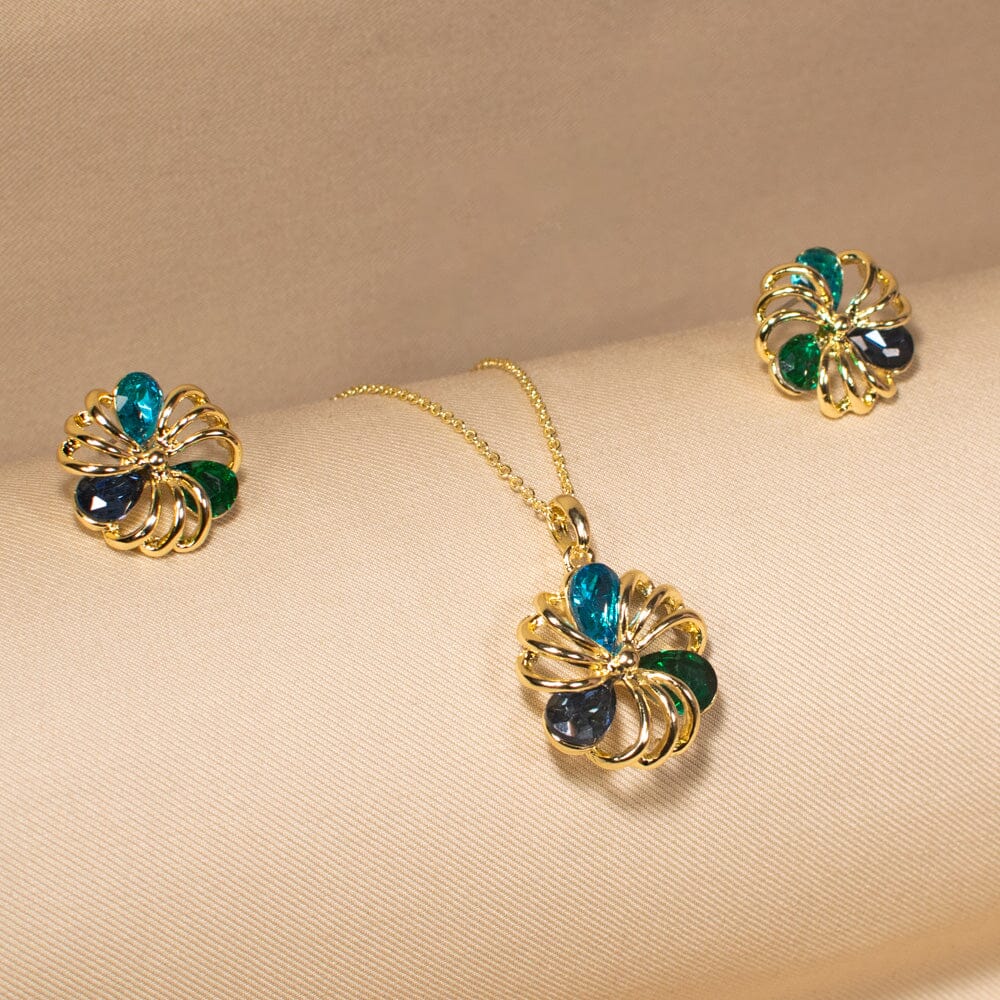 Sherry Pendant Set - Blue - Minima Collection
