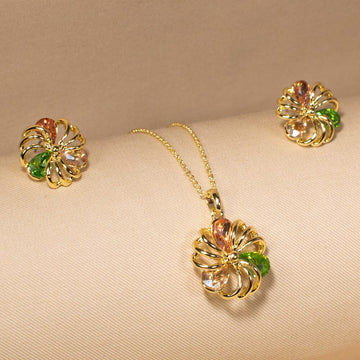 Sherry Pendant Set - Green - Minima Collection