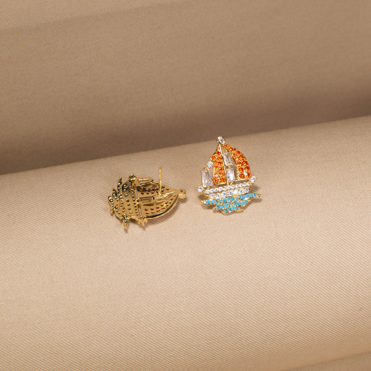 Ship Ahoy Sparkle Studs