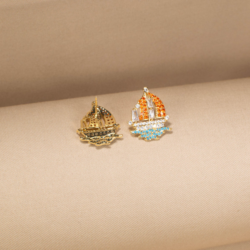 Ship Ahoy Sparkle Studs