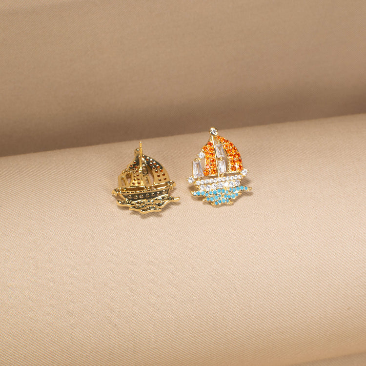 Ship Ahoy Sparkle Studs