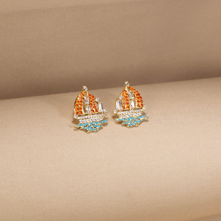 Ship Ahoy Sparkle Studs