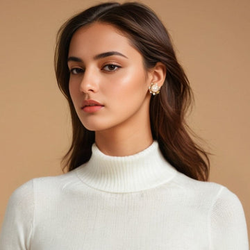 Shooting Star Pearl Studs - Minima Collection