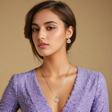 Sia Pendant Set - Lavender - Minima Collection