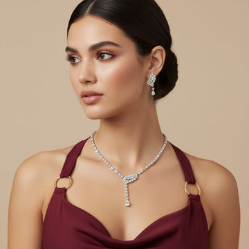 Sienna Luxury Necklace Set -  Glitterati Collection