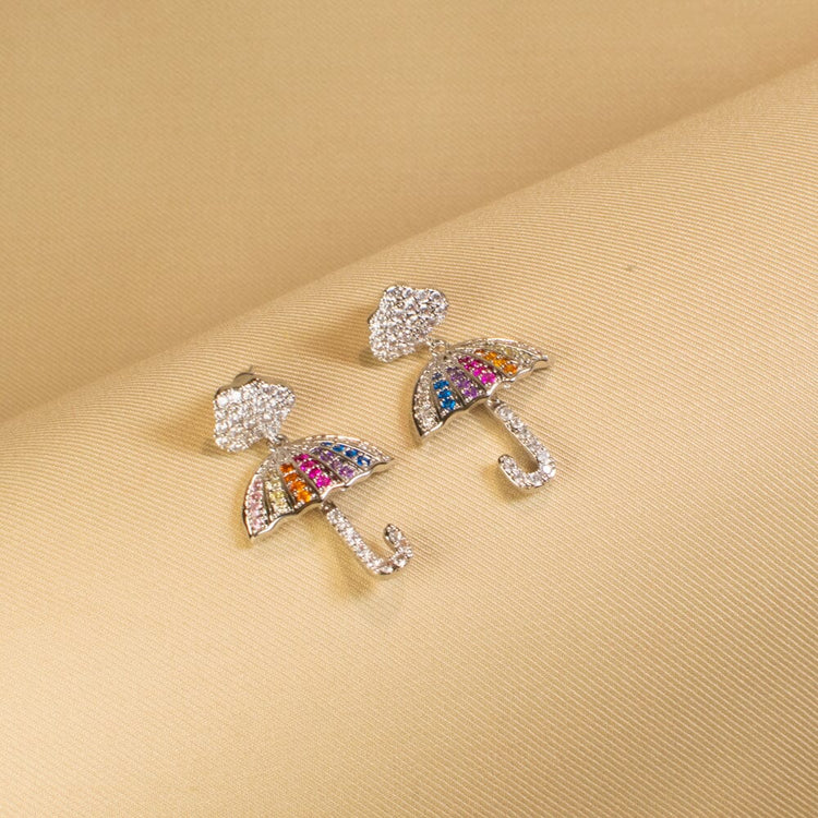 Silver Cloud Studs