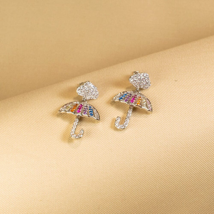 Silver Cloud Studs