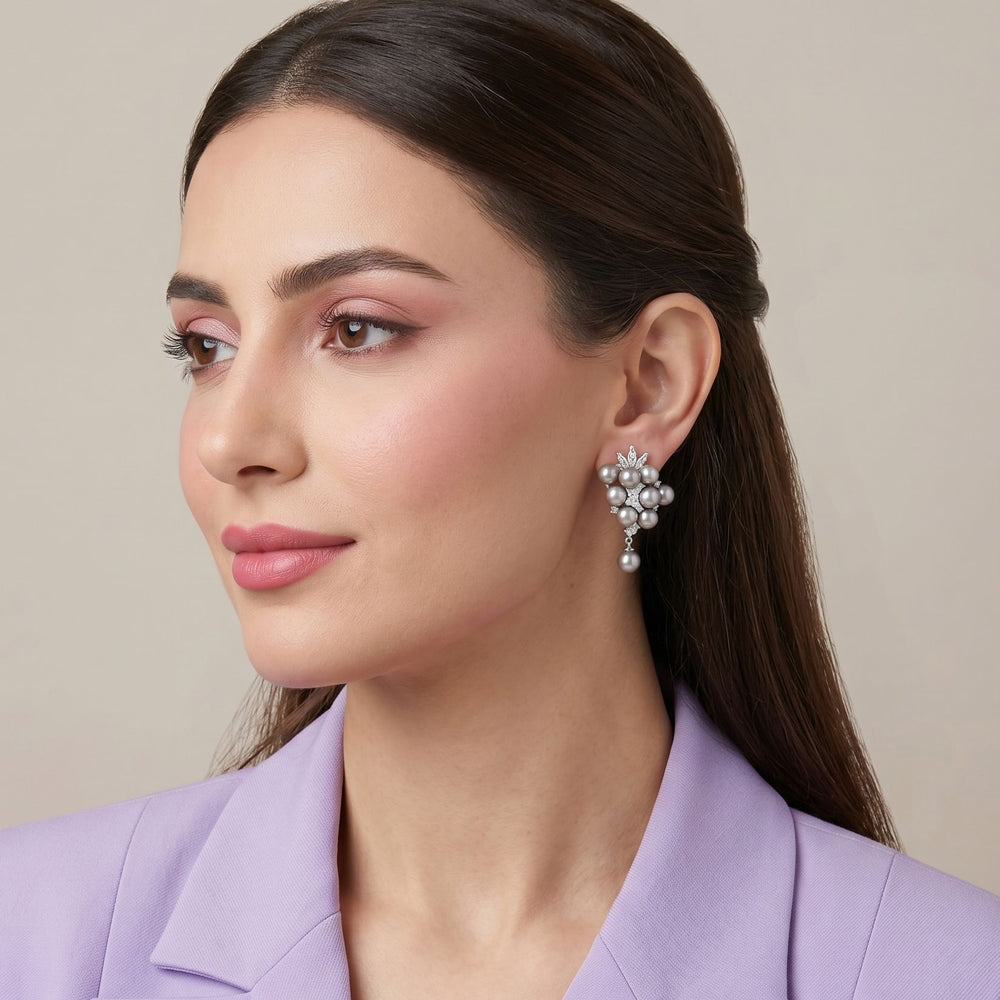Silver Harvest Earrings