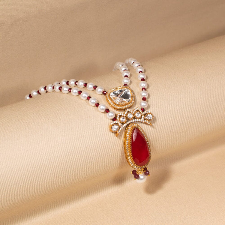 Siya Luxe Necklace Set- Pratha Collection
