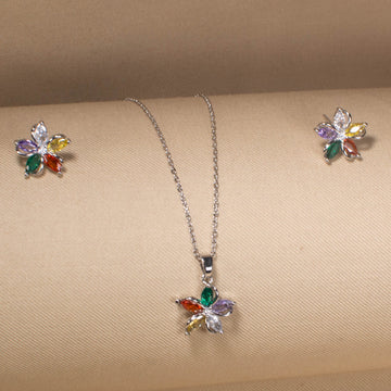 Skittles Sparkle Pendant Set