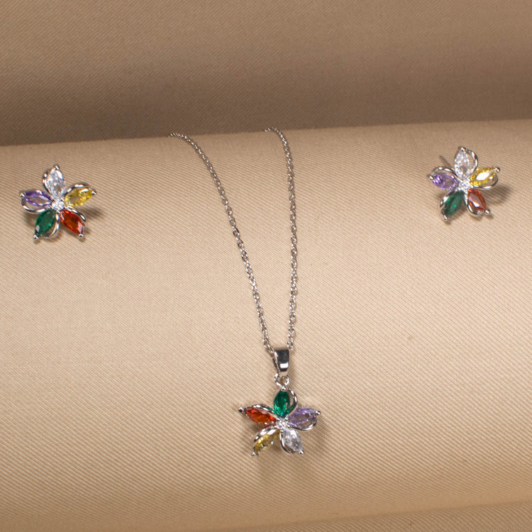 Skittles Sparkle Pendant Set
