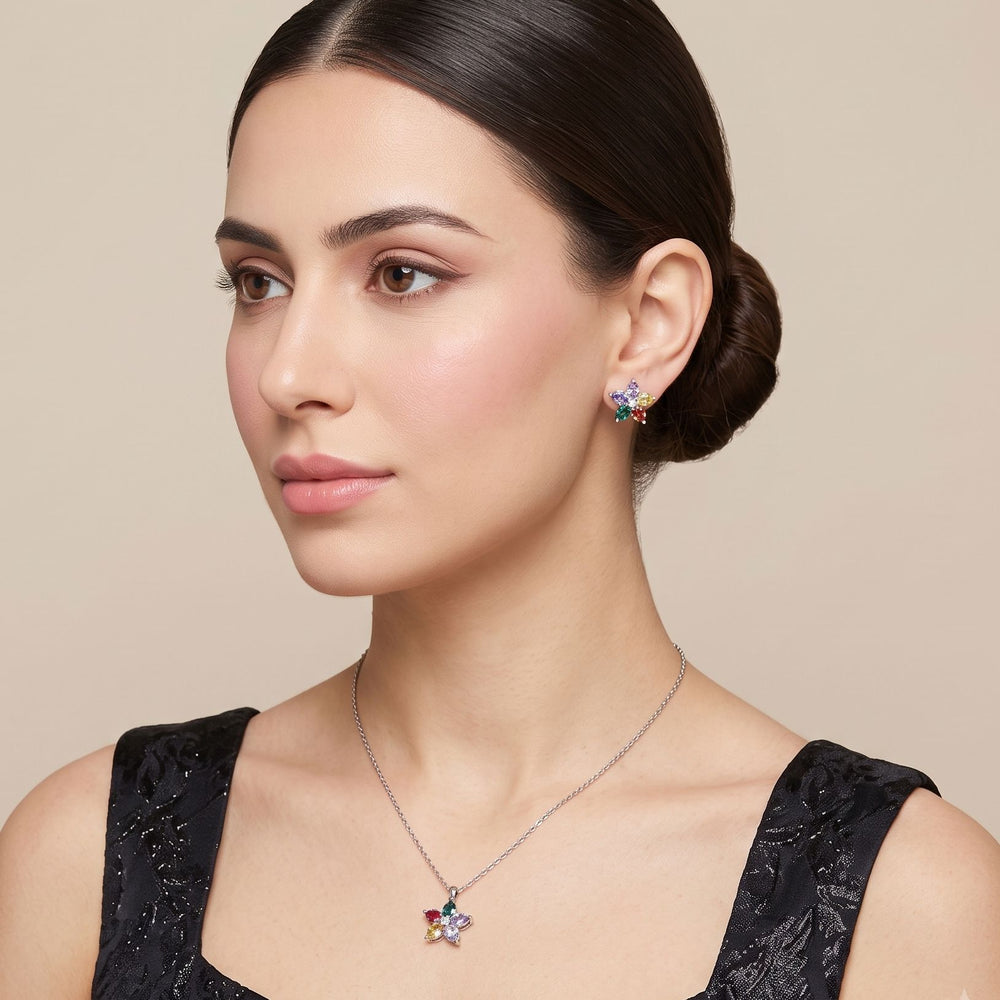 Skittles Sparkle Pendant Set