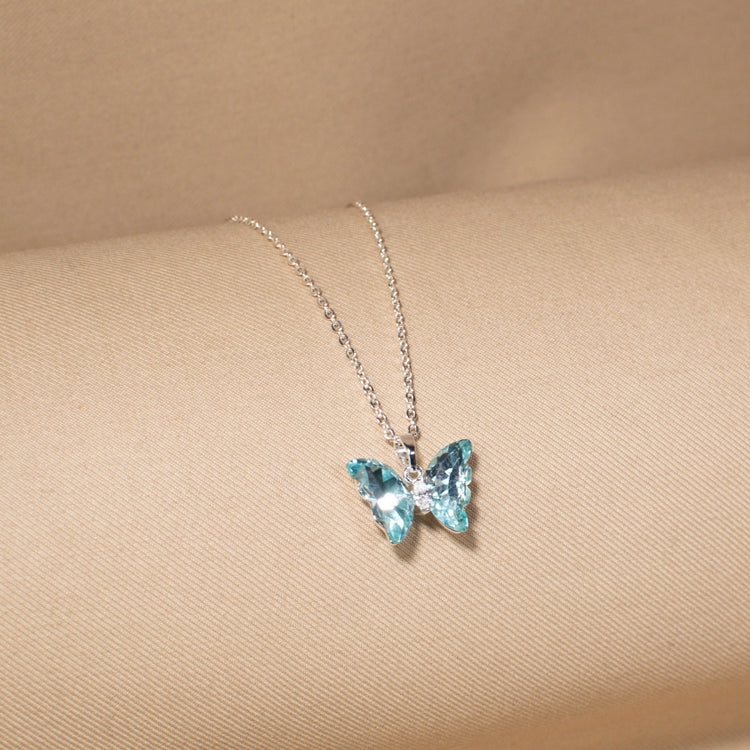 Sky High Butterfly Pendant Set