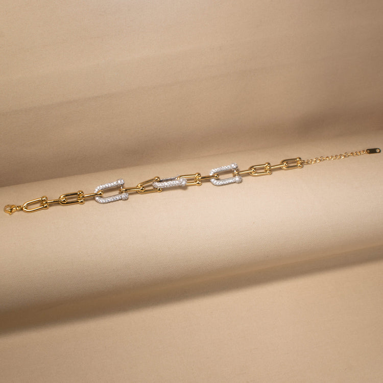 Soho Sparkle Link Bracelet