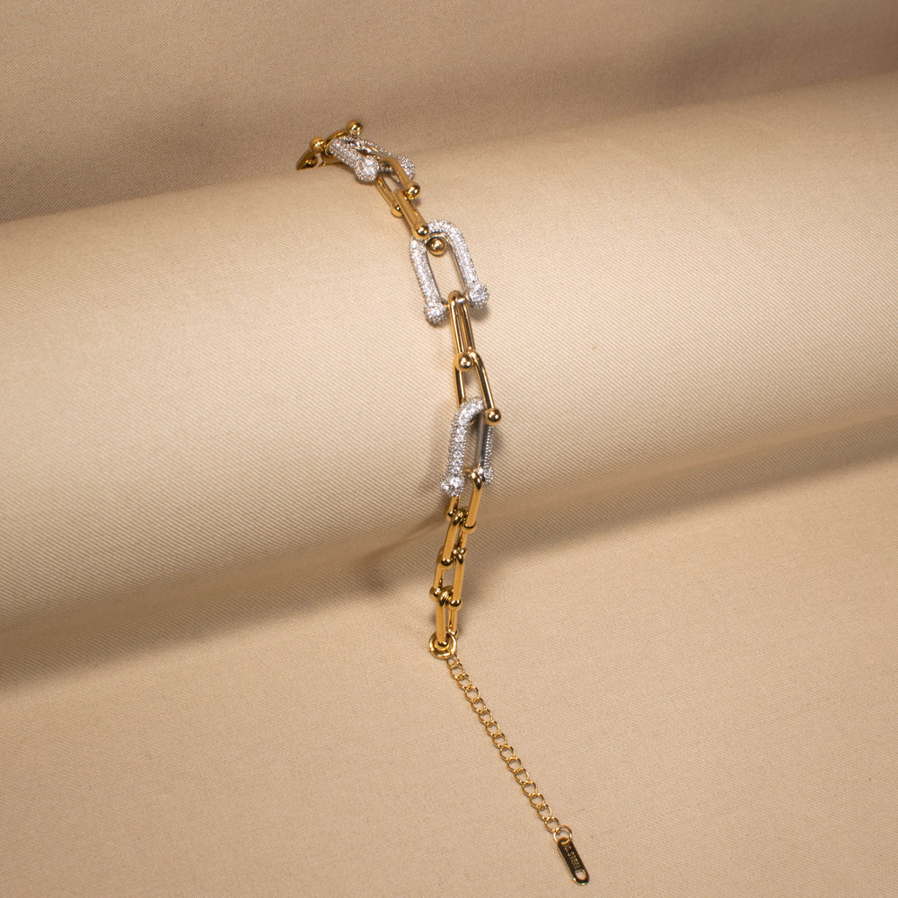 Soho Sparkle Link Bracelet