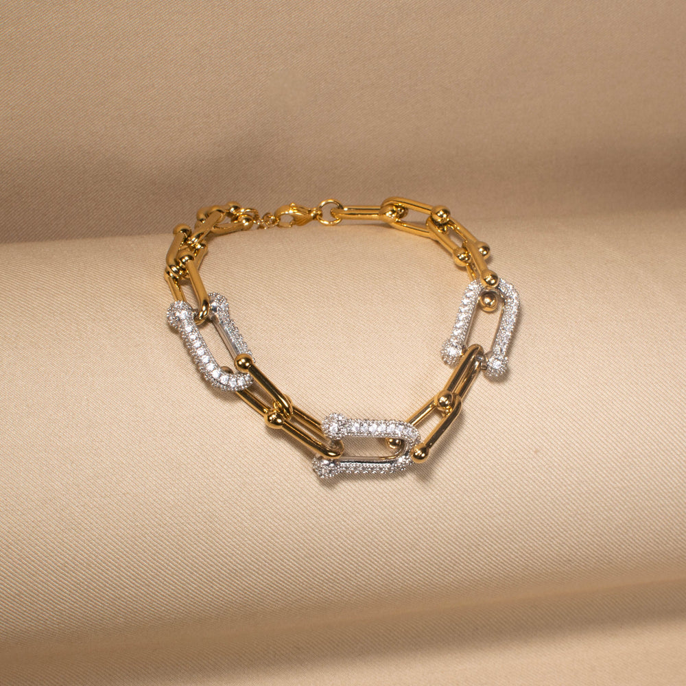 Soho Sparkle Link Bracelet