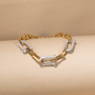 Soho Sparkle Link Bracelet