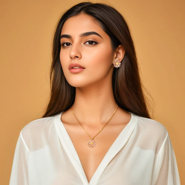 Soleina Pendant Set-Minima Collection