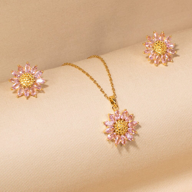 Soleina Pendant Set-Minima Collection