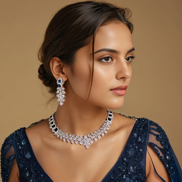 Sonora Necklace Set  - Blue
