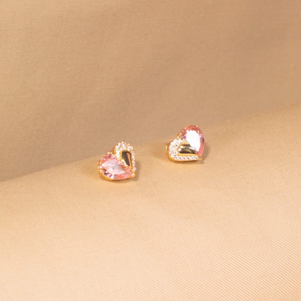 Sparkling Heart Pendant Set - Minima Collection
