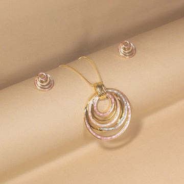 Sprials of Life Pendant Set -Edgy Collection