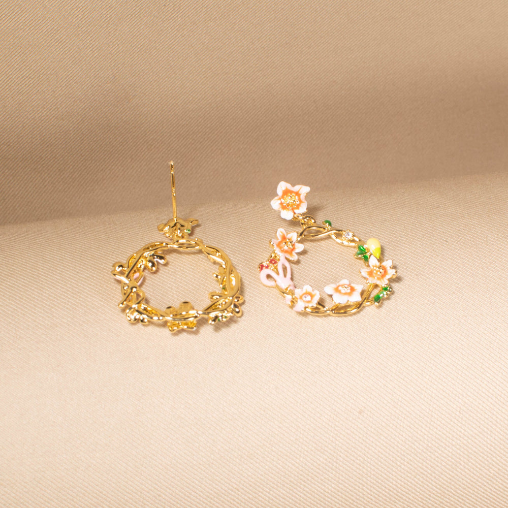 Spring Fling Floral Earrings