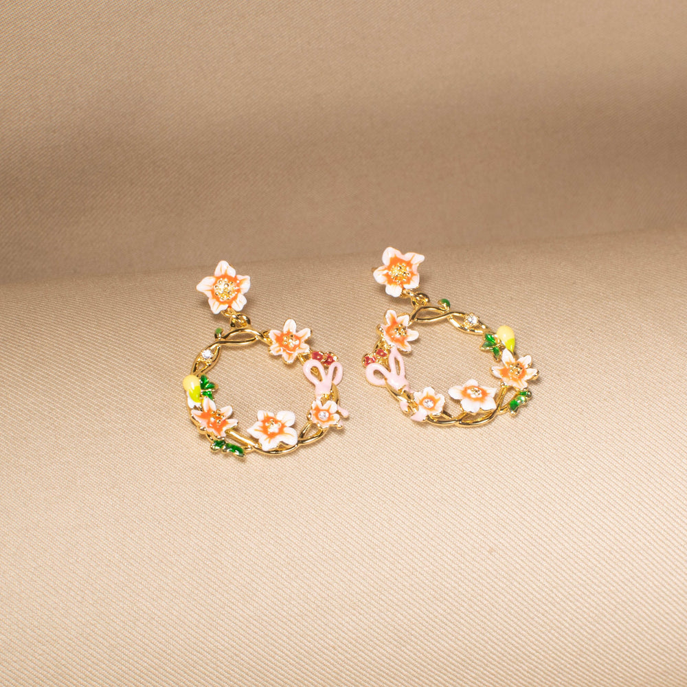 Spring Fling Floral Earrings