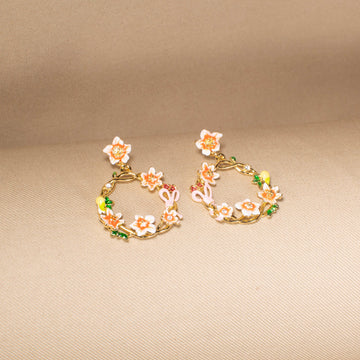 Spring Fling Floral Earrings