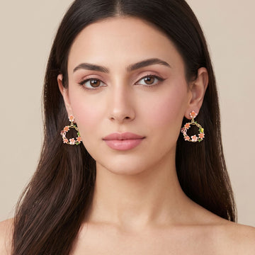 Spring Fling Floral Earrings
